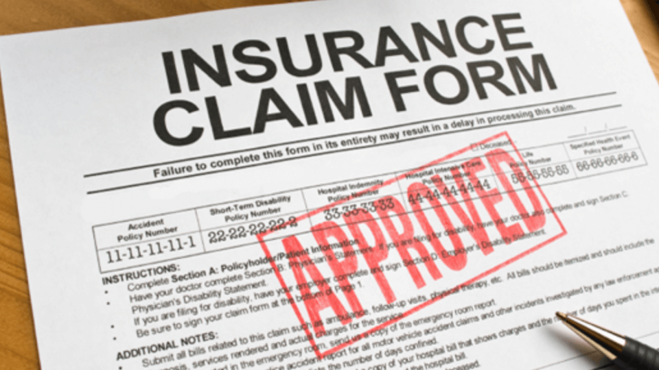 Property damage insurance claims image