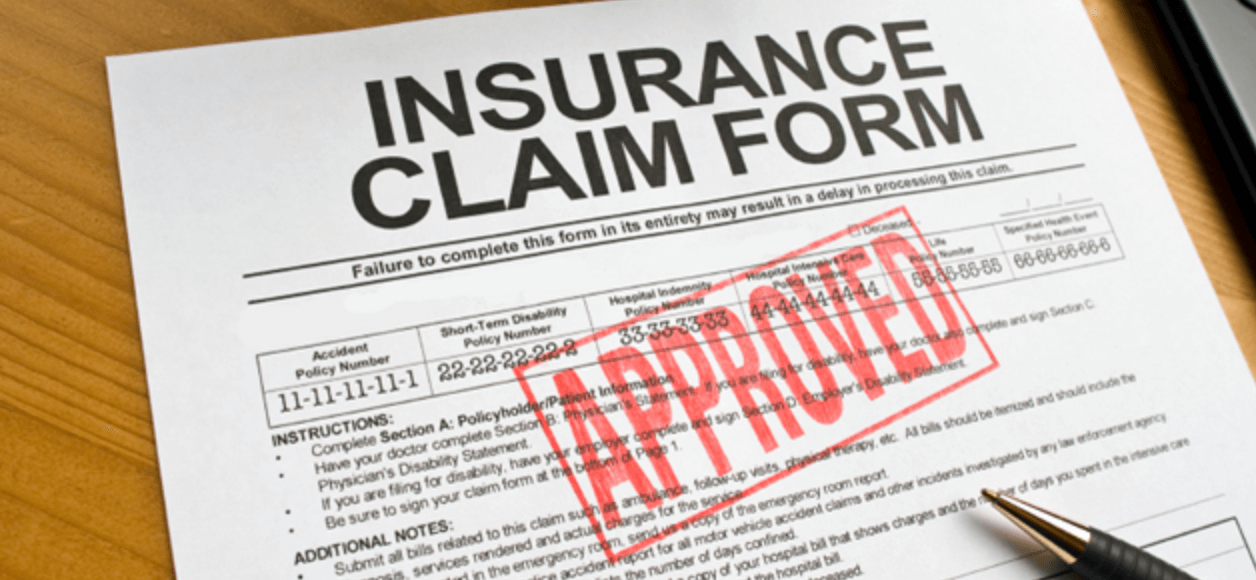 Property damage insurance claims image